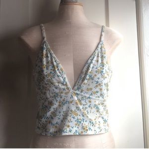 Urban Outfitters Floral Crop Top